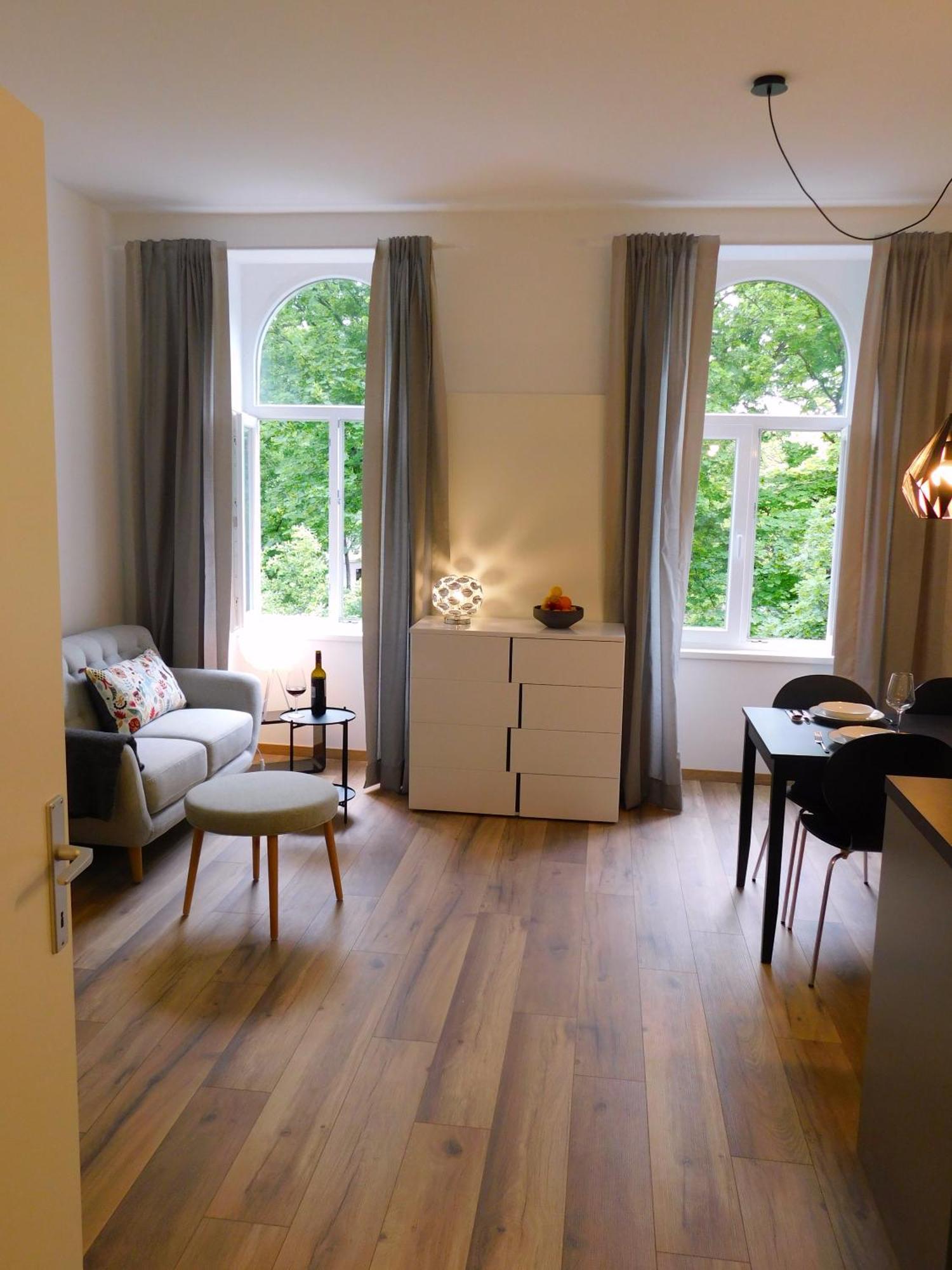Max, Ruhige Sonnige Wohnung In Praternahe 维也纳 外观 照片